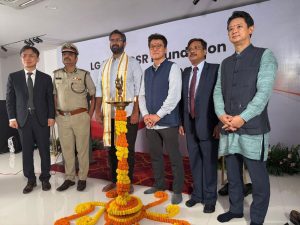 Korean Embassy DCM congratulates launch of LG CSR Foundation in Vizag