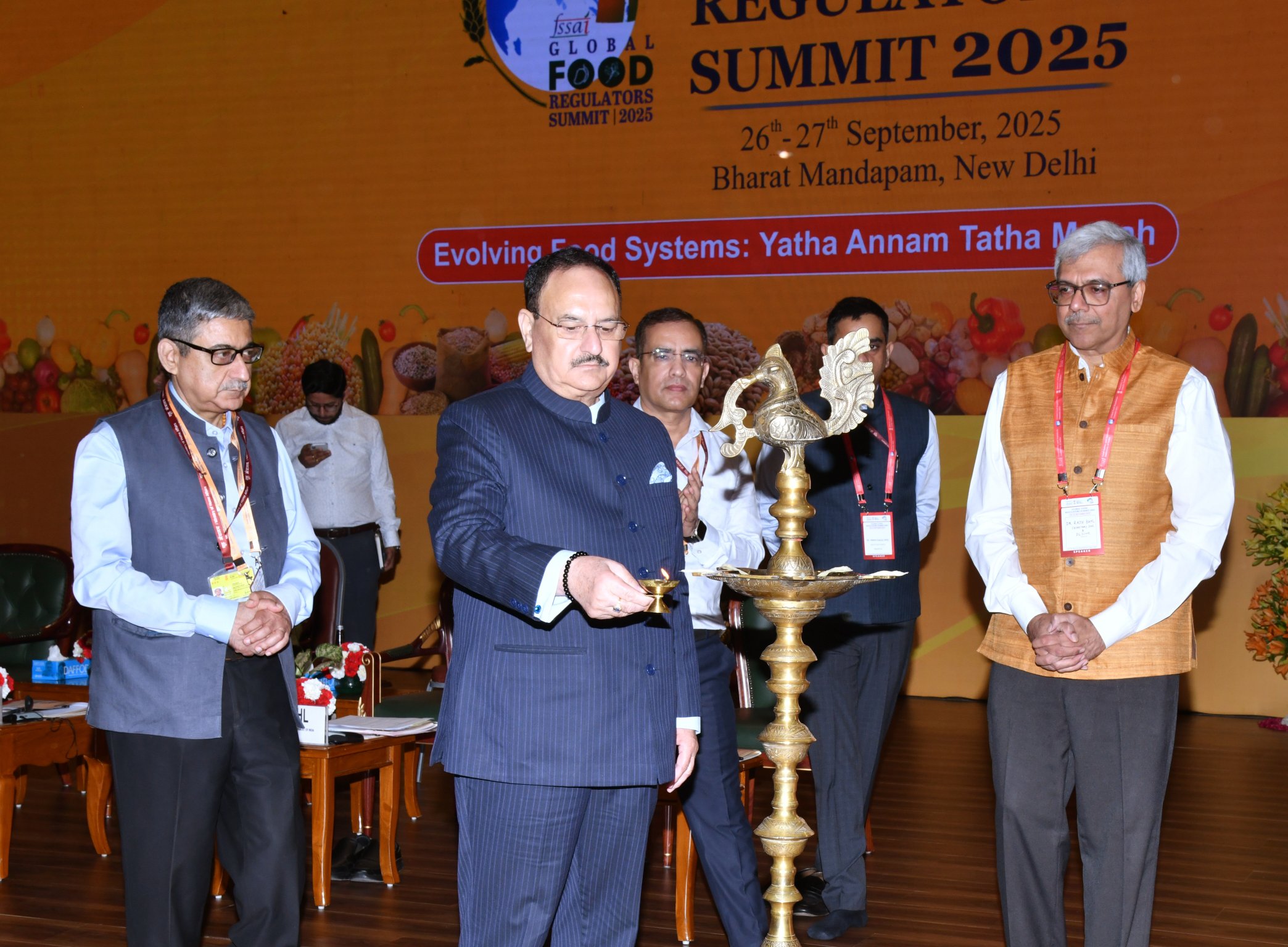 Health Minister JP Nadda inaugurates Third Global Food Regulators Summit 2025