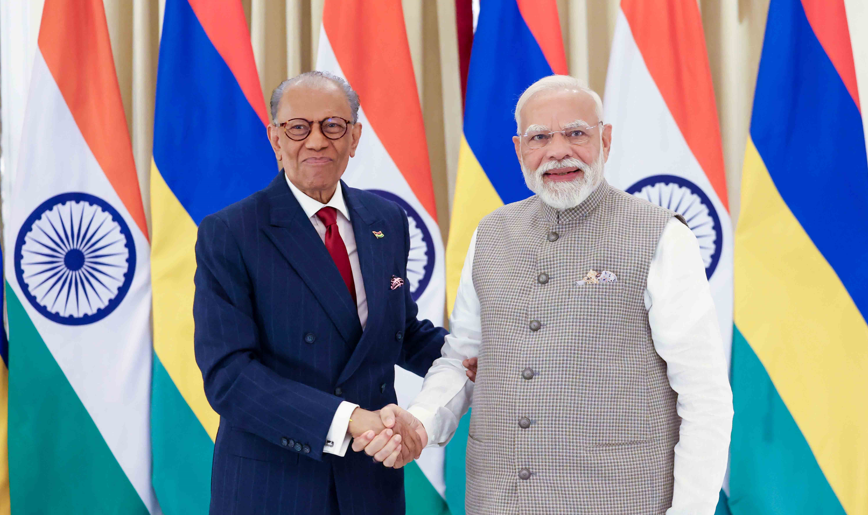‘Not just partners, we are family’: PM Modi holds bilateral talks with Mauritius PM Ramgoolam in Varanasi