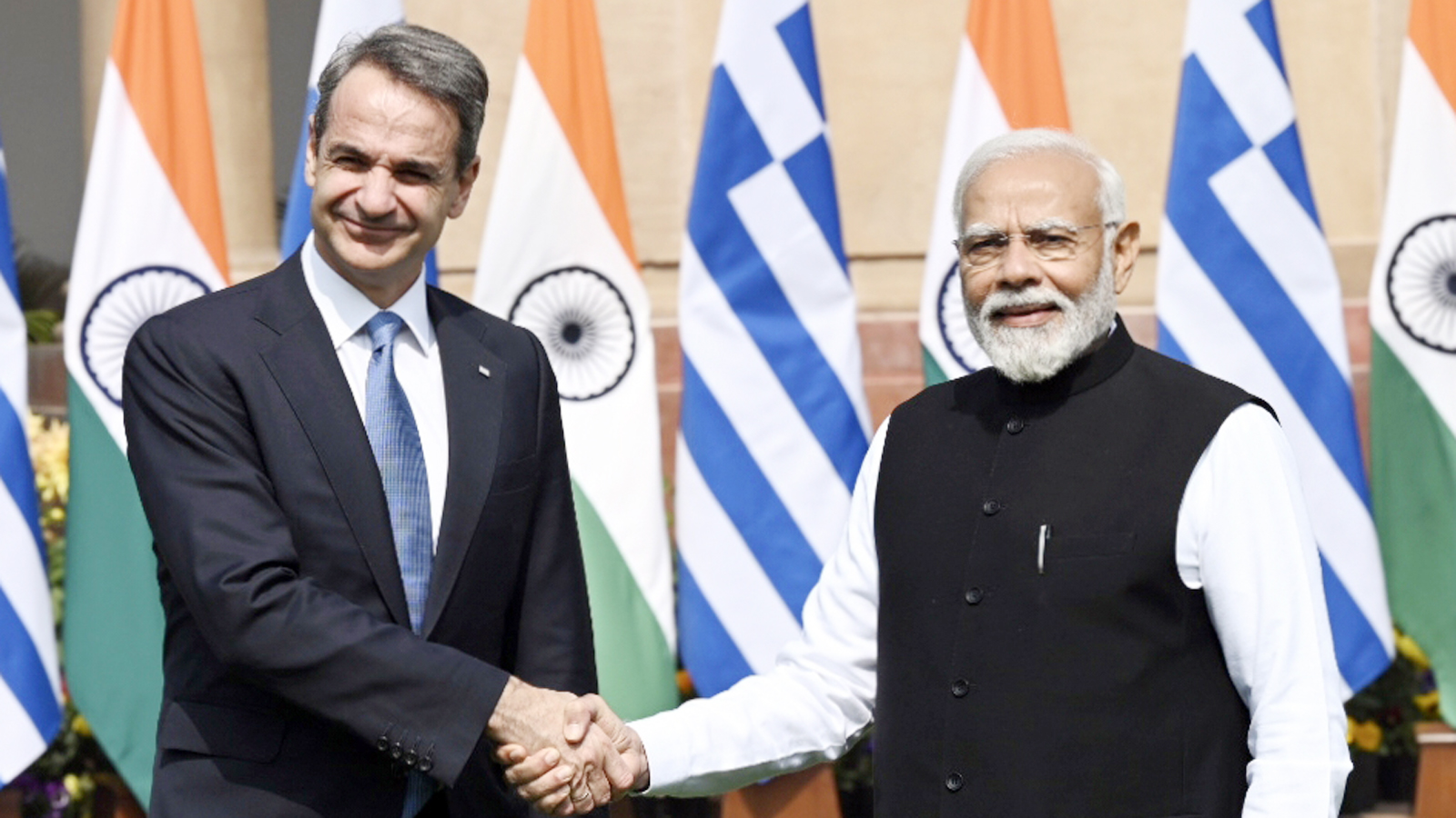 PM Modi, Greek counterpart Kyriakos Mitsotakis discuss strengthening strategic partnership