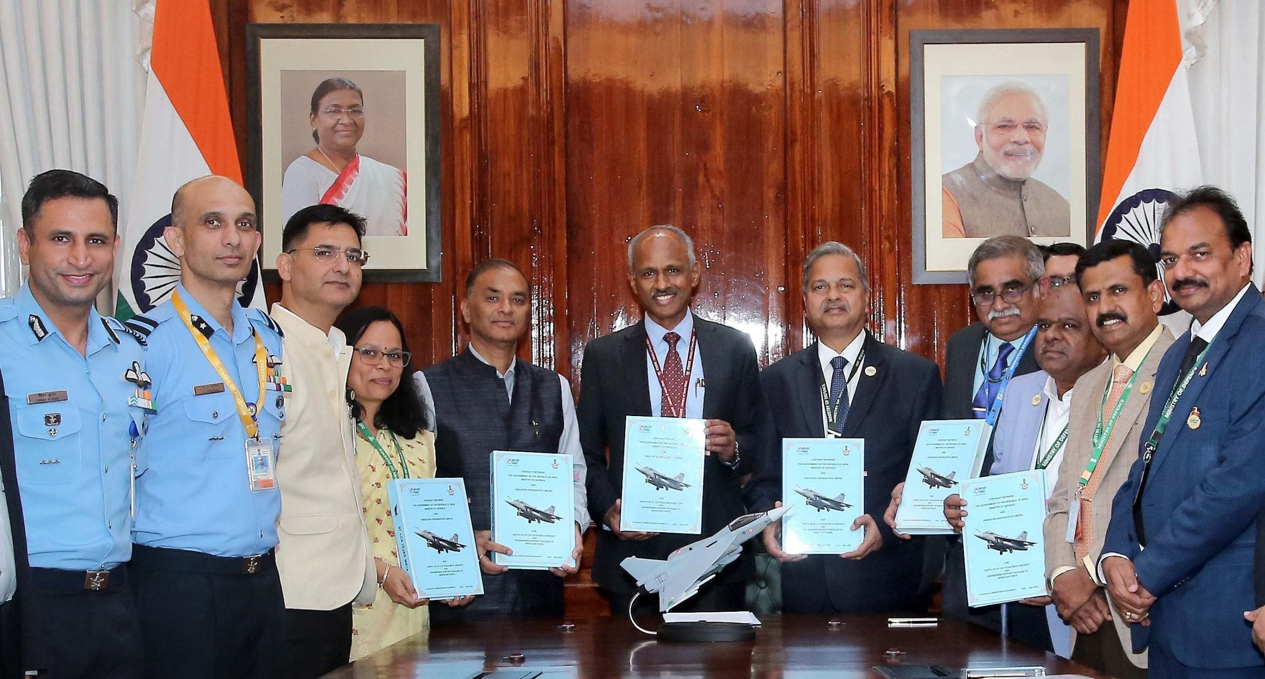 Defence ministry signs ₹62,370 crore deal with HAL for fighter aircraft