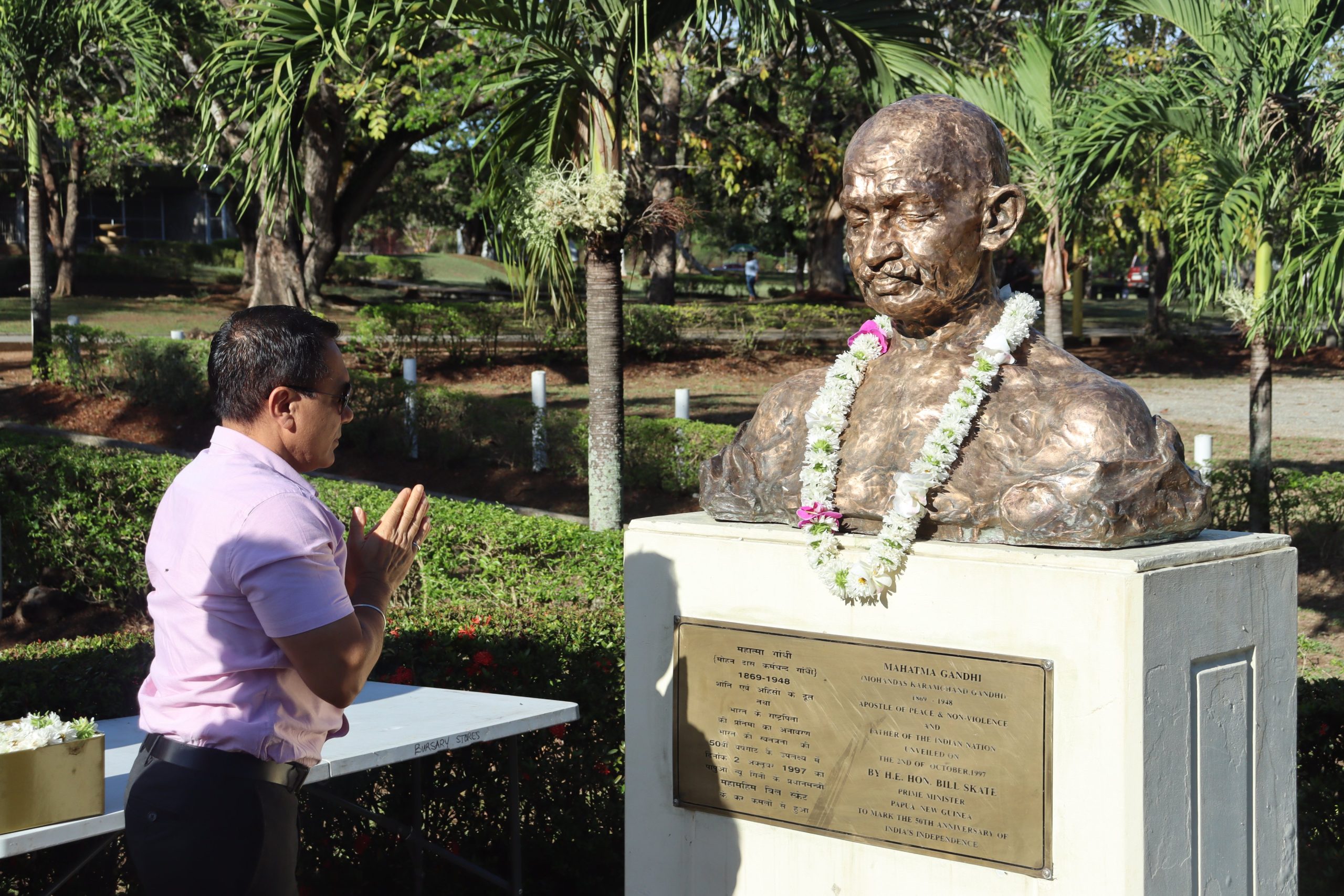 Indian missions worldwide mark Gandhi Jayanti with tributes, hymns and Swachhata drives