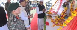 Rajnath Singh performs Shastra Puja in Bhuj, warns Pakistan against misadventures in Sir Creek