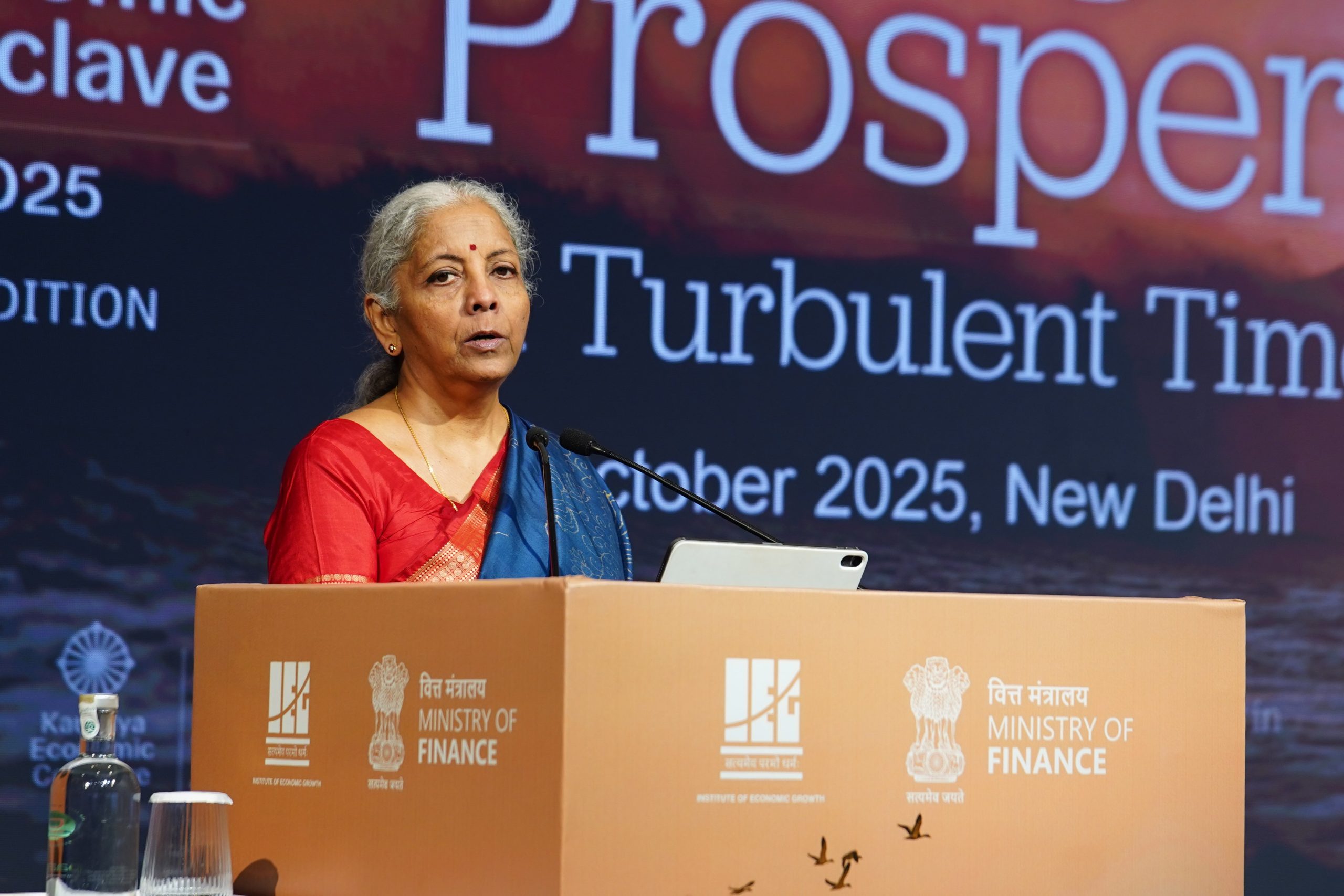 Indian economy is resilient and continues to grow sustainably, says FM Sitharaman