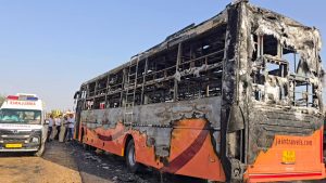 Jaisalmer bus fire claims 20 lives;  PM Modi announces ex-gratia for victims