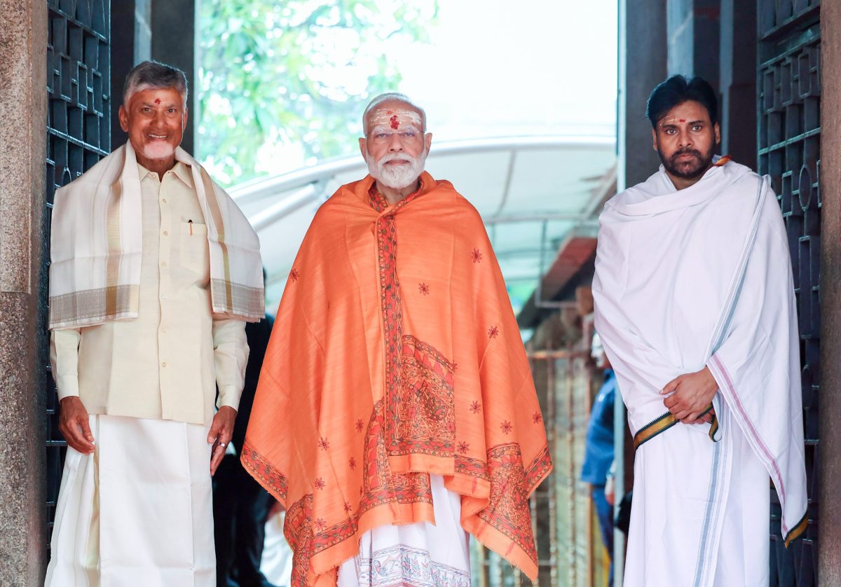 Prayed for well-being of Indians, says PM Modi after puja at Srisailam temple 