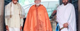 Prayed for well-being of Indians, says PM Modi after puja at Srisailam temple 