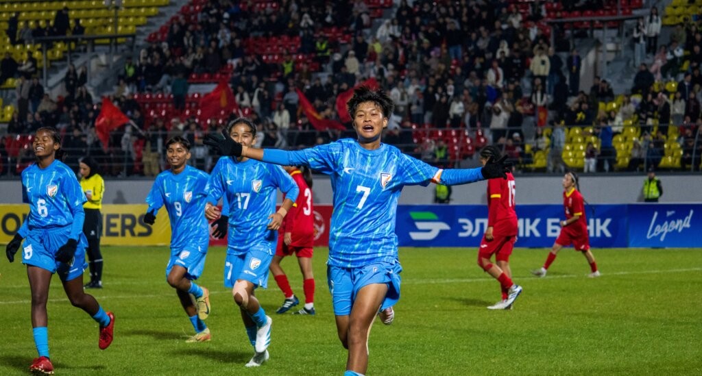 India on brink of historic AFC U17 Women’s Asian Cup berth