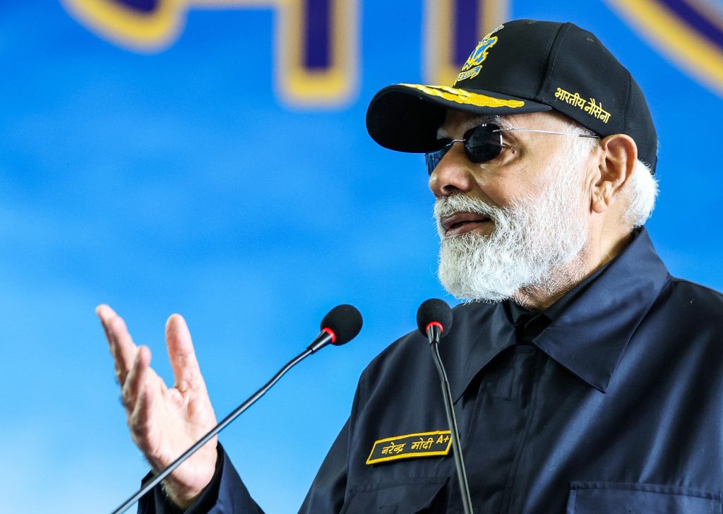 PM Narendra Modi visits INS Vikrant in Goa