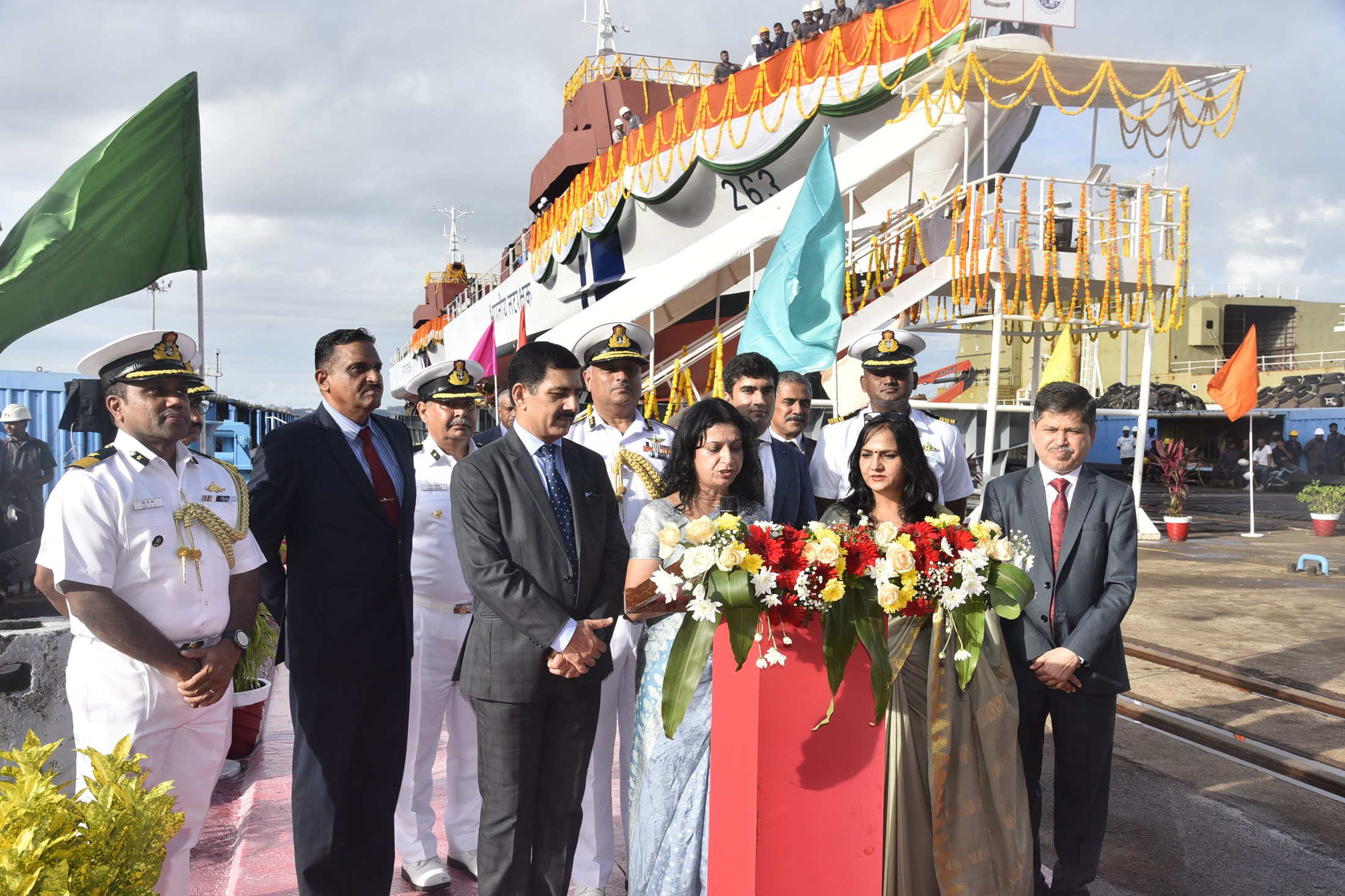 ICG launches two indigenously-built Fast Patrol Vessels ‘Ajit’ and ‘Aparajit’