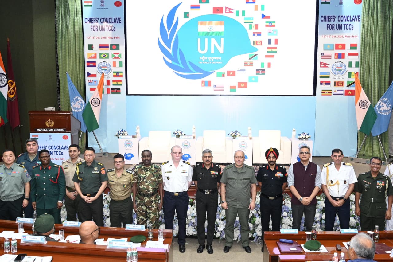 Indian Army to host UN Troop Contributing Countries’ Chiefs’ Conclave in New Delhi