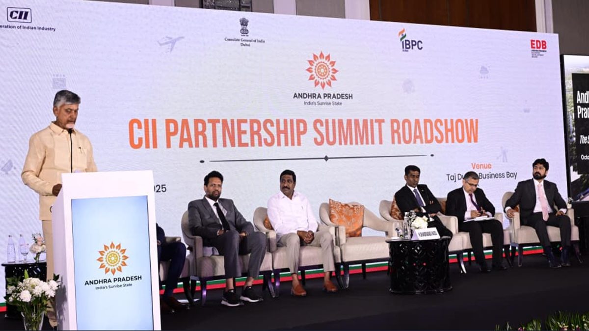 Naidu Showcases Andhra Pradesh’s Growth Vision, Invites Global Industry Leaders to CII Partnership Summit