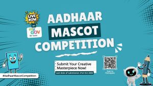 UIDAI invites citizens to design official Aadhaar mascot; prize pool up to ₹1 lakh