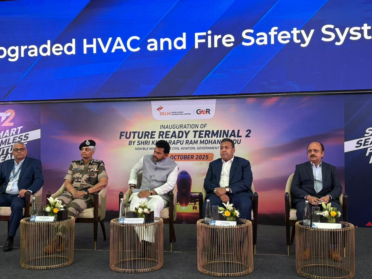 Delhi Airport’s upgraded Terminal 2 to reopen on October 26; Civil Aviation Minister inaugurates future-ready facility