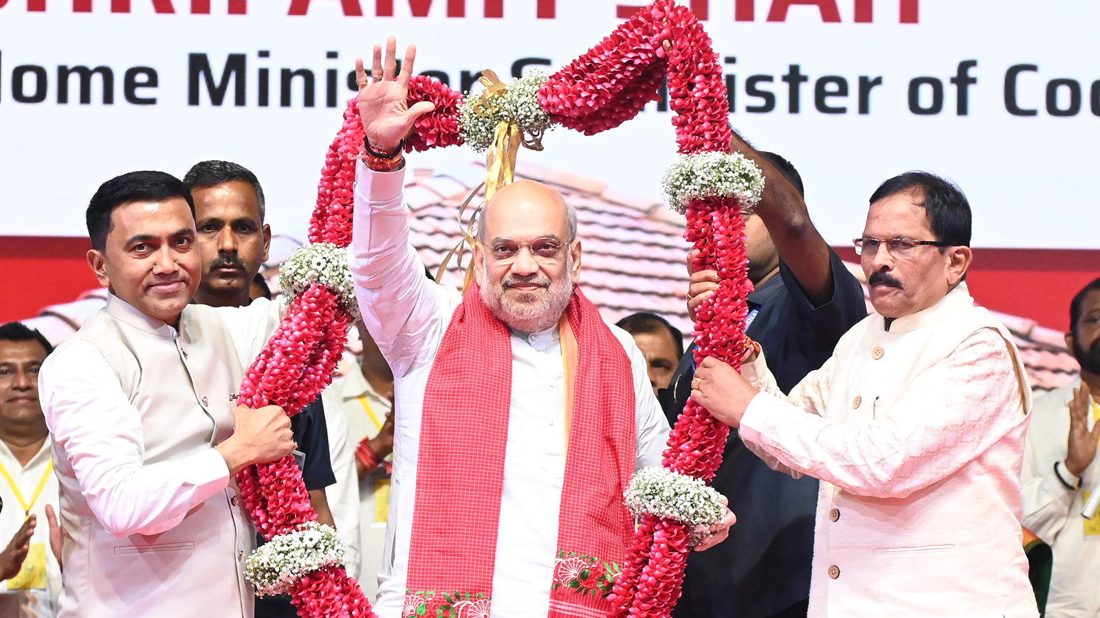 Amit Shah launches Goa’s ‘Mhaje Ghar Yojana’, inaugurates development projects worth Rs 2,452 crore