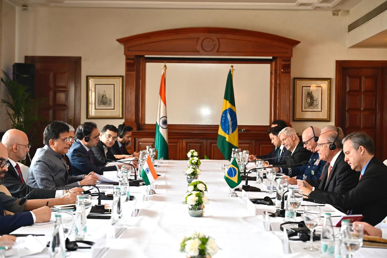 Piyush Goyal outlines India’s growth pillars, bilateral cooperation with Brazil