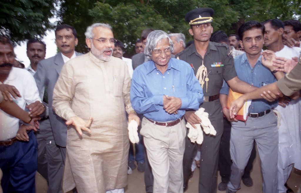 Narendra Modi And APJ Abdul Kalam