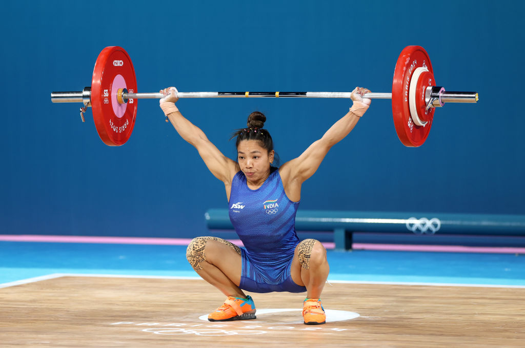 Mirabai Chanu wins silver in 49kg at World Weightlifting Championships