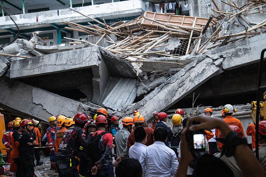Indonesia ends search for victims of boarding school collapse, 61 dead