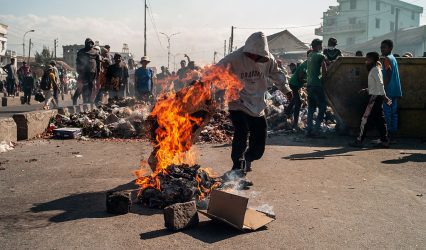 Madagascar president warns of attempted coup after soldiers join protests