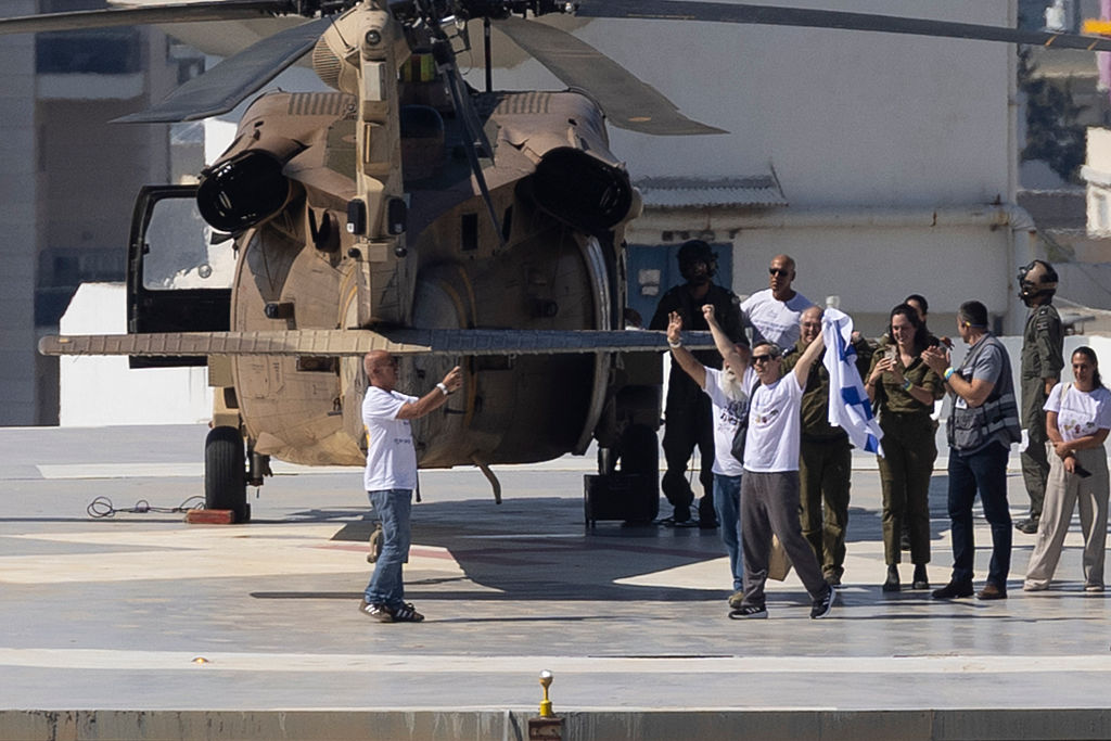 Trump says Holy Land at peace as last Israeli hostages swapped for Palestinian detainees