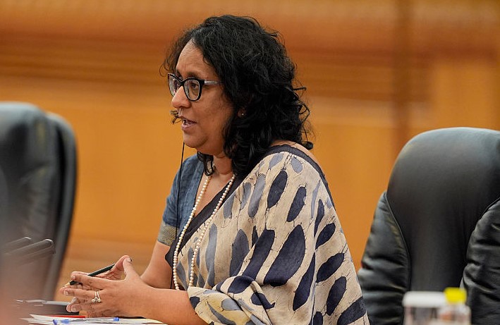 Sri Lankan Prime Minister Harini Amarasuriya arrives in India for three-day official visit