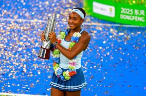 Coco Gauff takes confidence from Wuhan triumph ahead of WTA Finals title defence