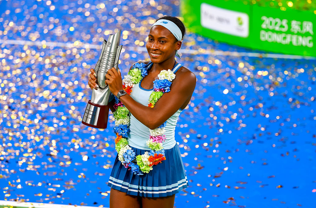 Coco Gauff takes confidence from Wuhan triumph ahead of WTA Finals title defence