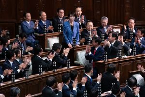 Hardline Takaichi wins lower house vote to shatter Japan's glass ceiling and pivot to right
