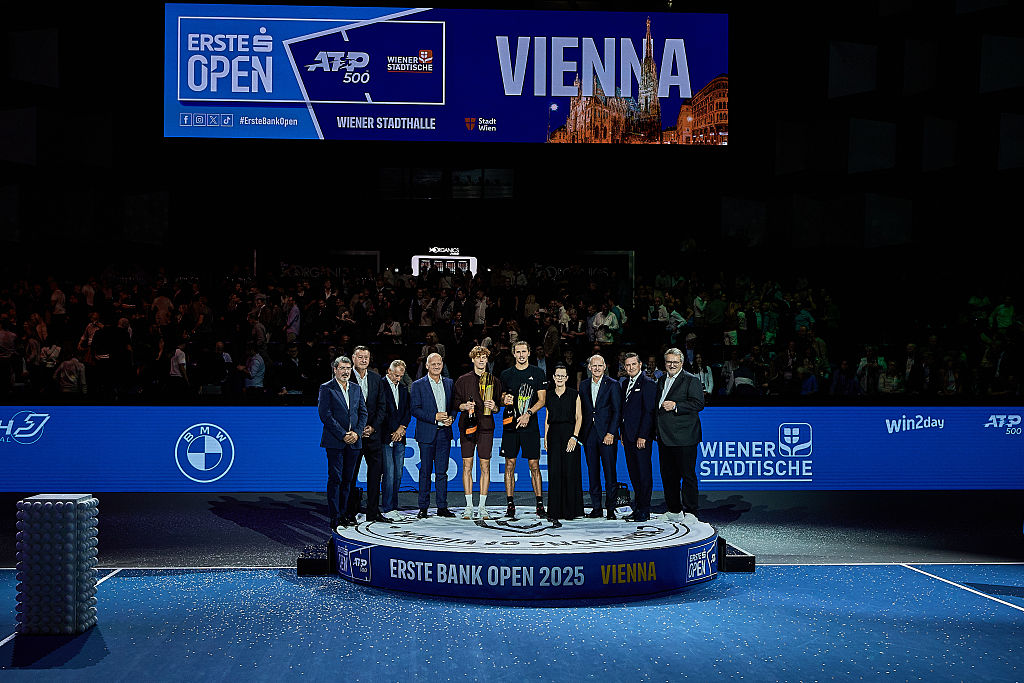 Sinner captures second Vienna title, outclasses Zverev in a physically demanding contest