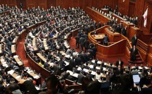 Japan's parliament agrees on next PM vote on Tuesday