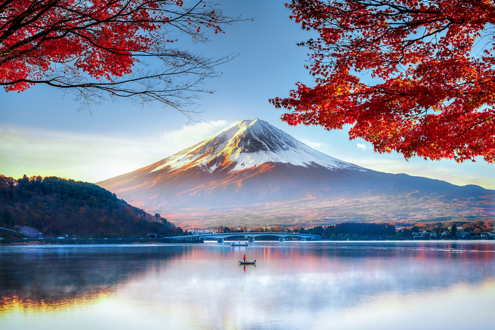 Japan’s Mount Fuji sees snow for first time this winter, 21 days later than usual