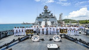 INS Sahyadri visits Kemaman, strengthening India-Malaysia maritime cooperation