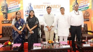Mansukh Mandaviya launches Sardar@150 Unity March to commemorate 150th birth anniversary of Sardar Vallabhbhai Patel