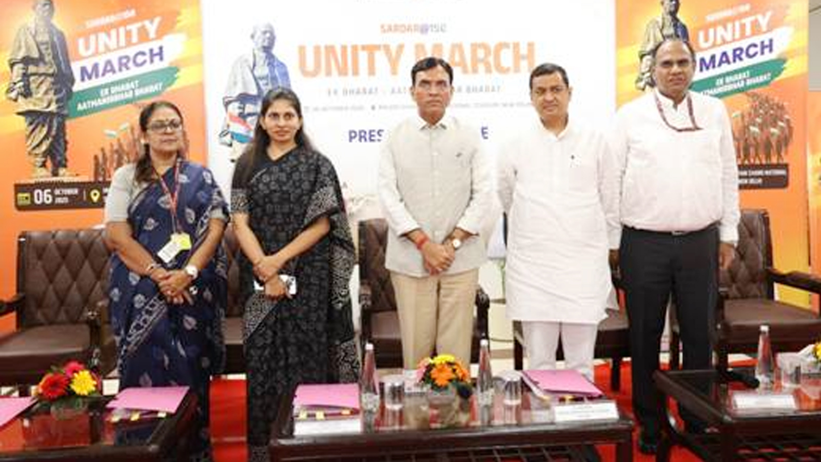 Mansukh Mandaviya launches Sardar@150 Unity March to commemorate 150th birth anniversary of Sardar Vallabhbhai Patel
