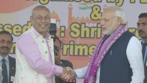 PM Modi congratulates Hagrama Mohilary on being sworn in as Bodoland Territorial Council chief
