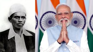 PM Modi pays tribute to Tiruppur Kumaran, Subramaniya Siva