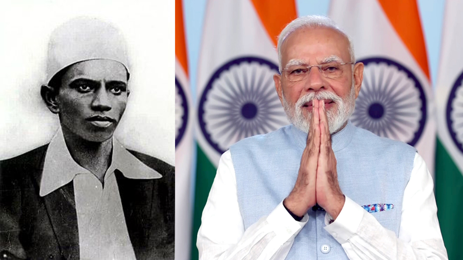 PM Modi pays tribute to Tiruppur Kumaran, Subramaniya Siva