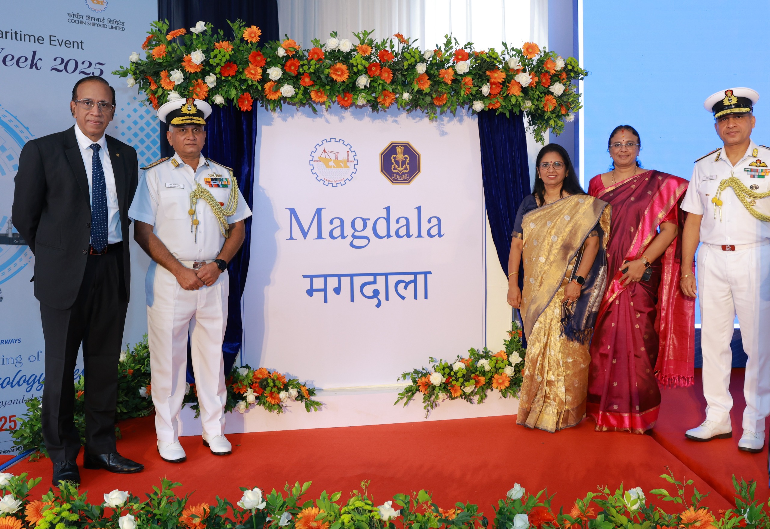 Indian Navy bolsters self-reliance with launch of sixth ASW SWC Magdala at Cochin Shipyard