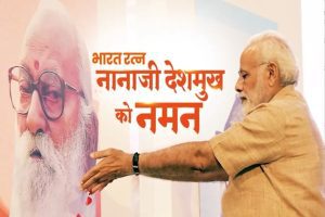 PM Modi pays tribute to Nanaji Deshmukh on birth anniversary, lauds his vision for rural empowerment