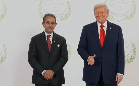 Indian minister Kirti Vardhan Singh joins global leaders at Sharm El-Sheikh peace summit