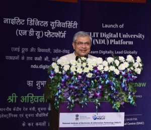Ashwini Vaishnaw launches NIELIT Digital University, inaugurates five new centres