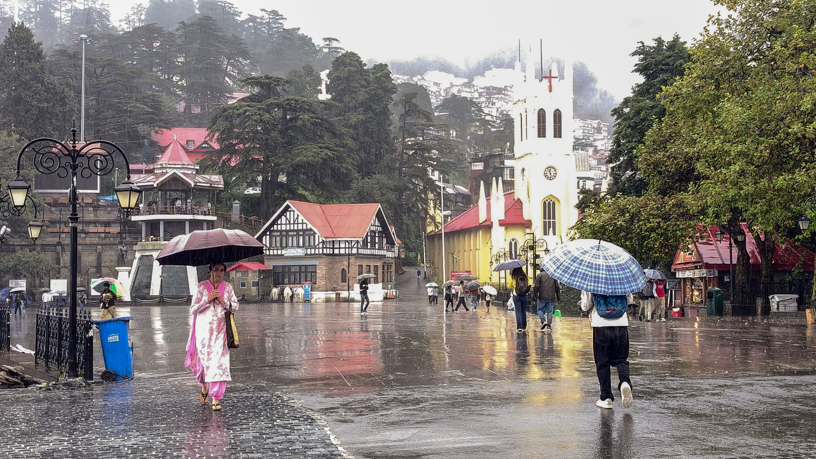 Heavy rain forecast for south peninsular and northwest India; clear skies likely in Delhi from Wednesday