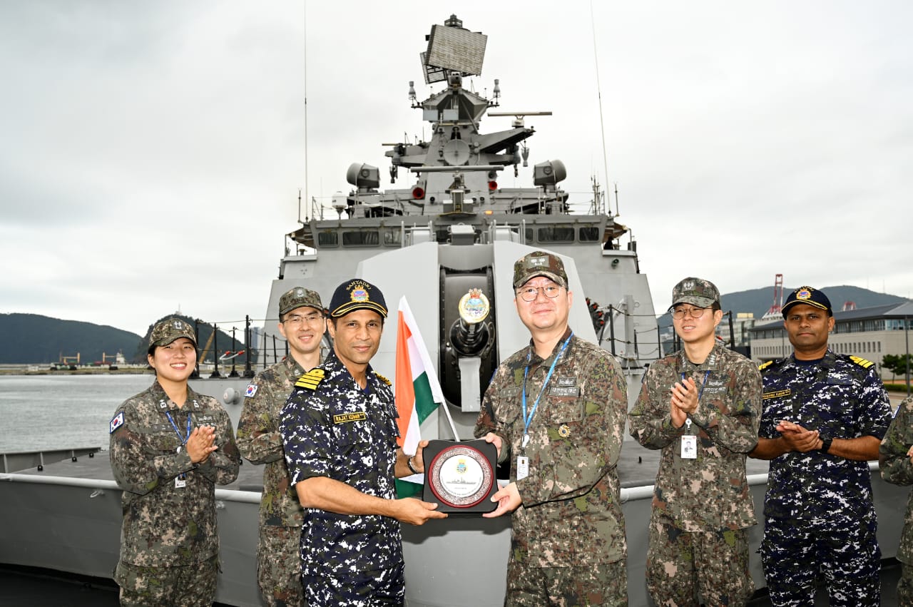 India, South Korea launch first-ever bilateral naval exercise