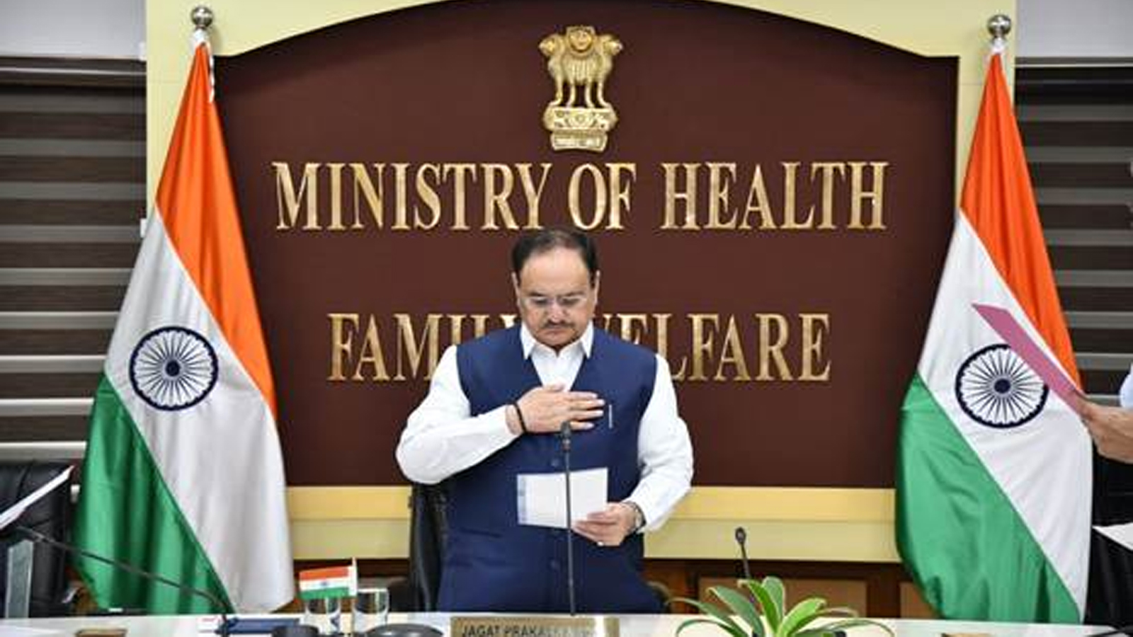 J.P. Nadda administers Integrity Pledge as Health Ministry observes Vigilance Awareness Week 2025