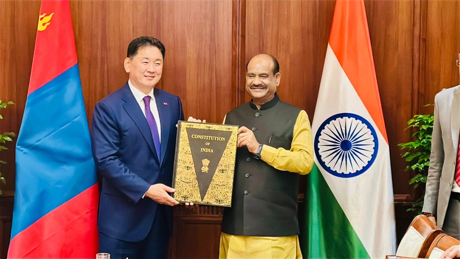 India-Mongolia ties based on principles of ‘Democracy, Dharma, and Development’: Lok Sabha Speaker Om Birla