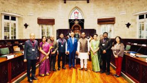 Lok Sabha Speaker Om Birla visits Barbados National Assembly; strengthens ties with commonwealth nations