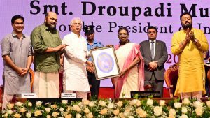 President Murmu attends centenary celebrations of St. Teresa's college in Kerala's Ernakulam