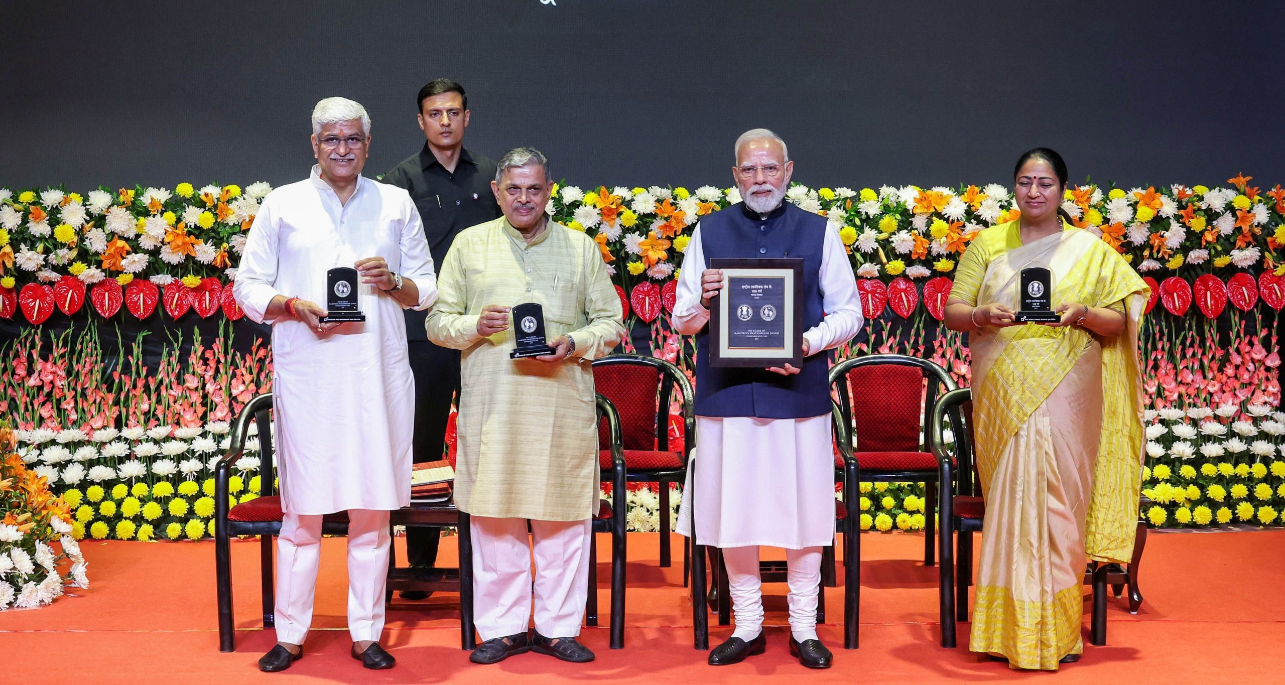 “Image of Bharat Mata shown on currency for first time”, says PM Modi on launching commemorative coin