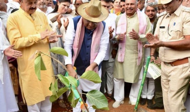 Namo Van foundation stone laid in Manesar to kick off Wildlife Week 2025